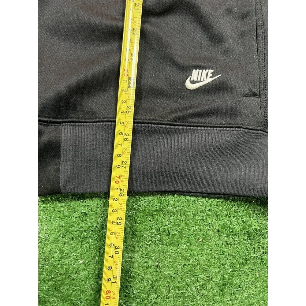 Vintage Nike Y2k Black Full Zip Up Track Jacket mens size X-Large‎